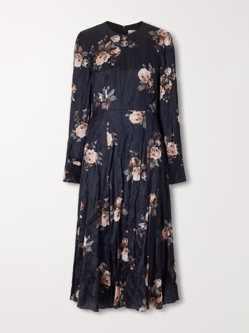 Silk Modest Dress